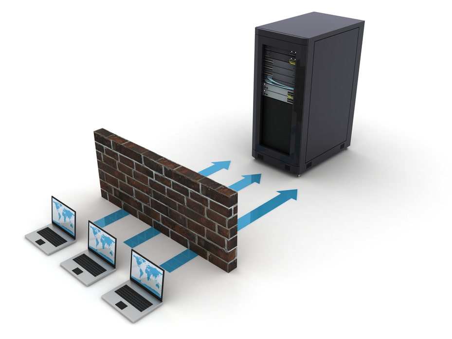 Computer network security firewall cyber technology